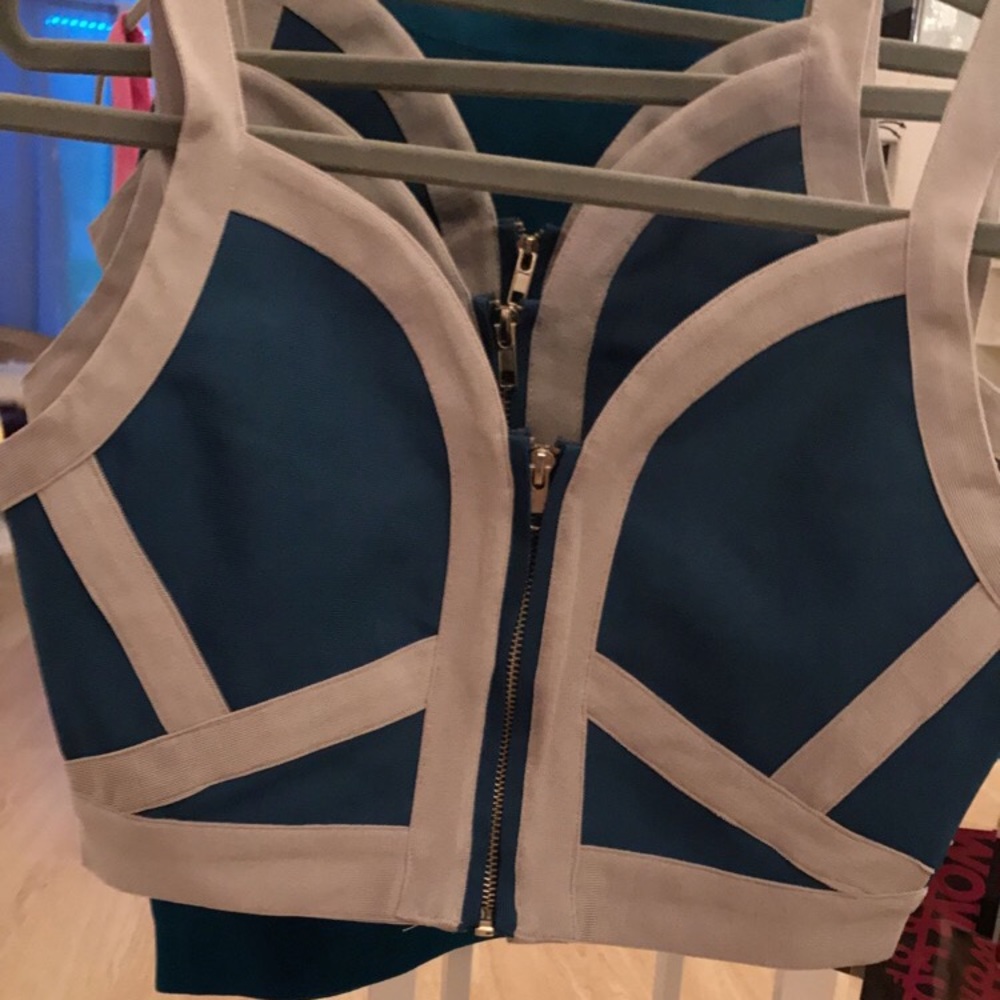 bandage crop top small med & large